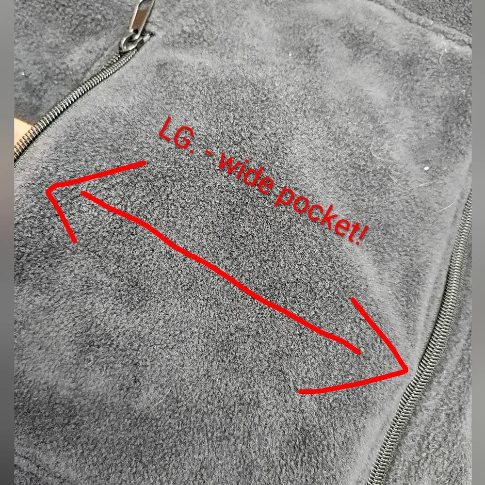 Columbia Dk Gray Full Zip Fleece Vest Lg Personalized Coca Cola South Carolina!